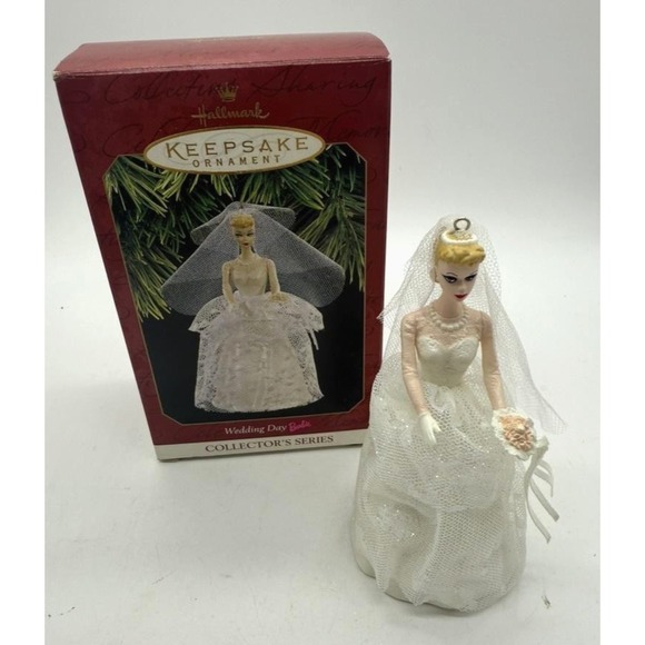 Hallmark Other - Vintage‎ Hallmark Barbie Wedding Day Keepsake Ornament 1997 Boxed Collector